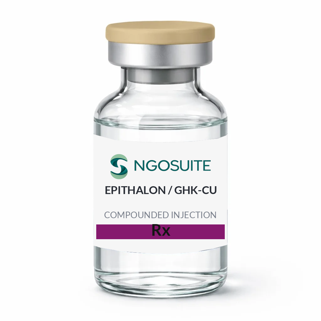 3 Month Supply: Compounded Epithalon / GHK-Cu With Medication Shipping